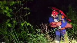 Спасатели КБР эвакуировали мужчину, упавшего с обрыва